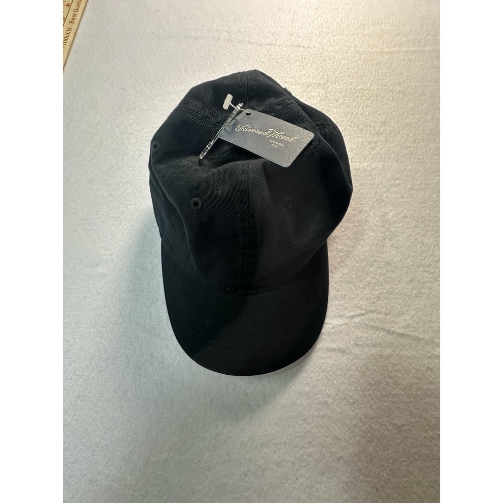 Universal Threads Black Cap One Size Adjustable Strap